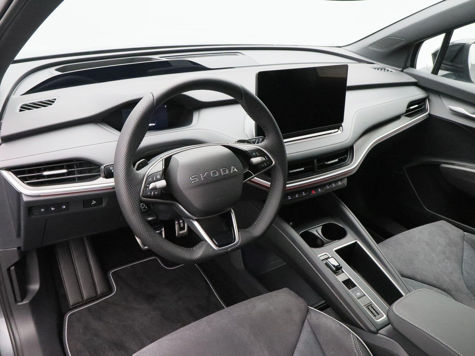 Skoda Elroq Sportline 85 | 286PK | Trekhaak | Head-up displa, Auto's, Automaat, Achterwielaandrijving, 1800 kg, 82 kWh