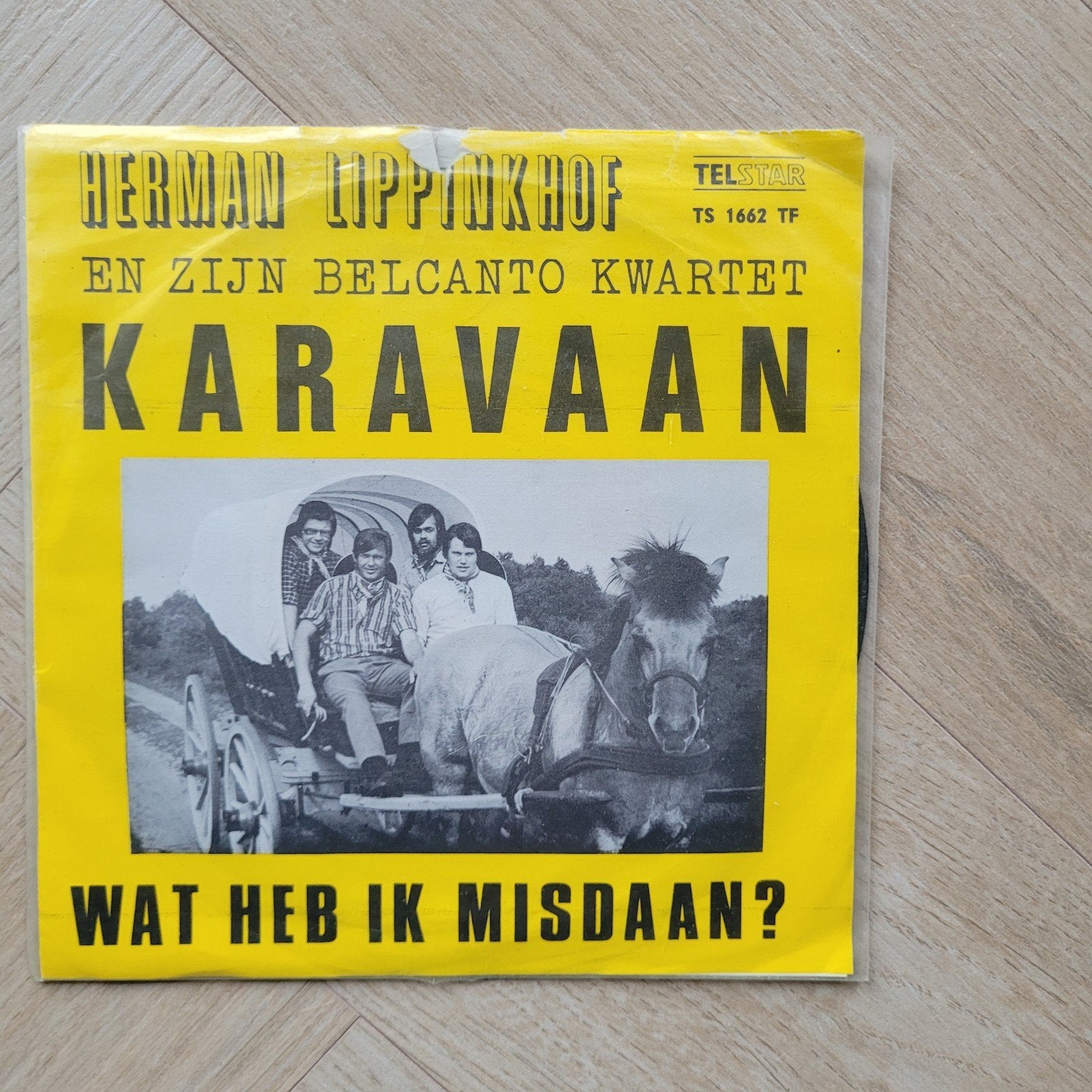 Herman Lippinkhof - Karavaan / Wat Heb Ik Misdaan?, Ophalen of Verzenden, Gebruikt, 7 inch, EP