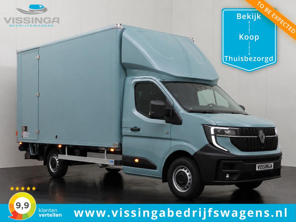 Renault Master E-Tech Bakwagen blue agave 420x211x232 (20.5m, Stof, 143 pk, Met garantie (alle), Renault