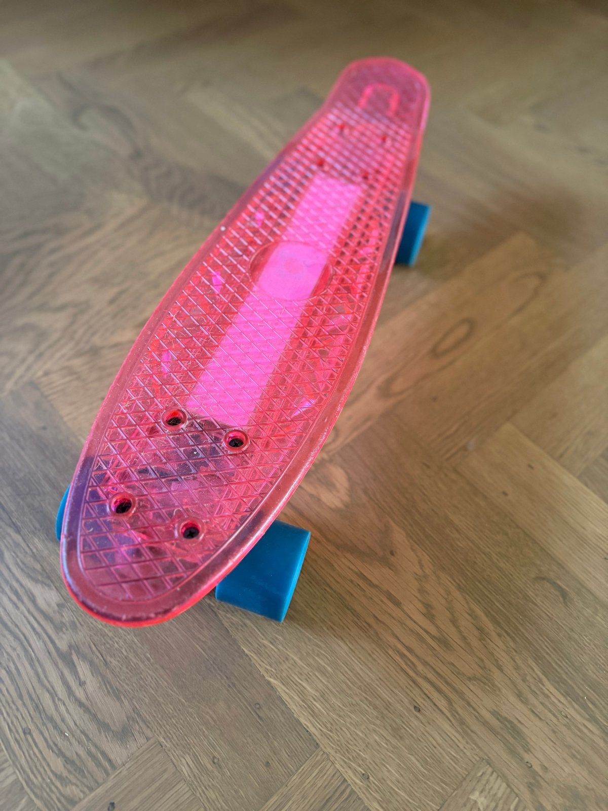 Roze Pennyboard Skateboard - Zo goed als nieuw, Ophalen, Zo goed als nieuw, Skateboard