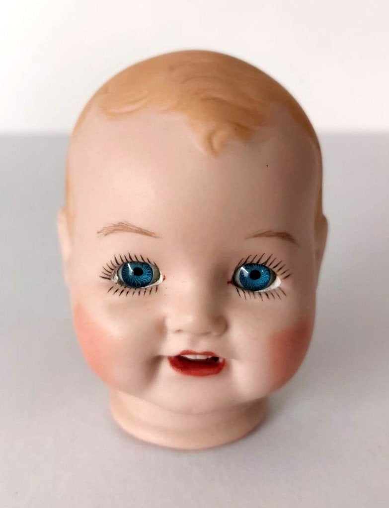 Poppenhoofd porselein, Ophalen of Verzenden, Zo goed als nieuw, Pop