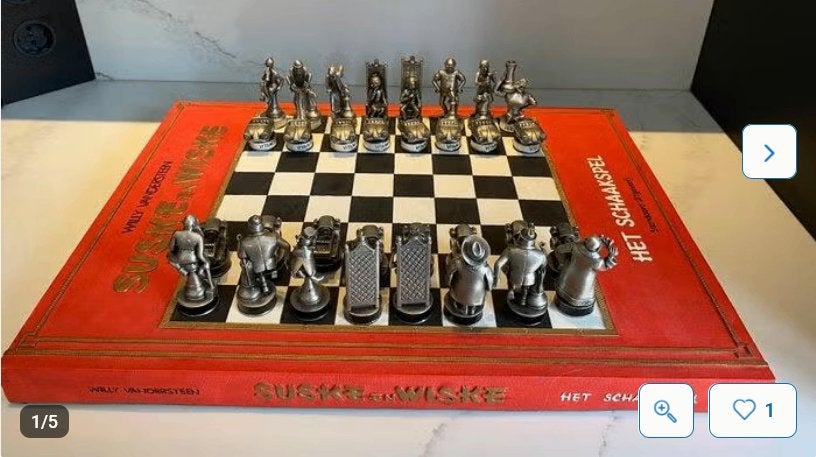 Suske en Wiske: Het Schaakspel, Complete serie of reeks, Ophalen, Zo goed als nieuw