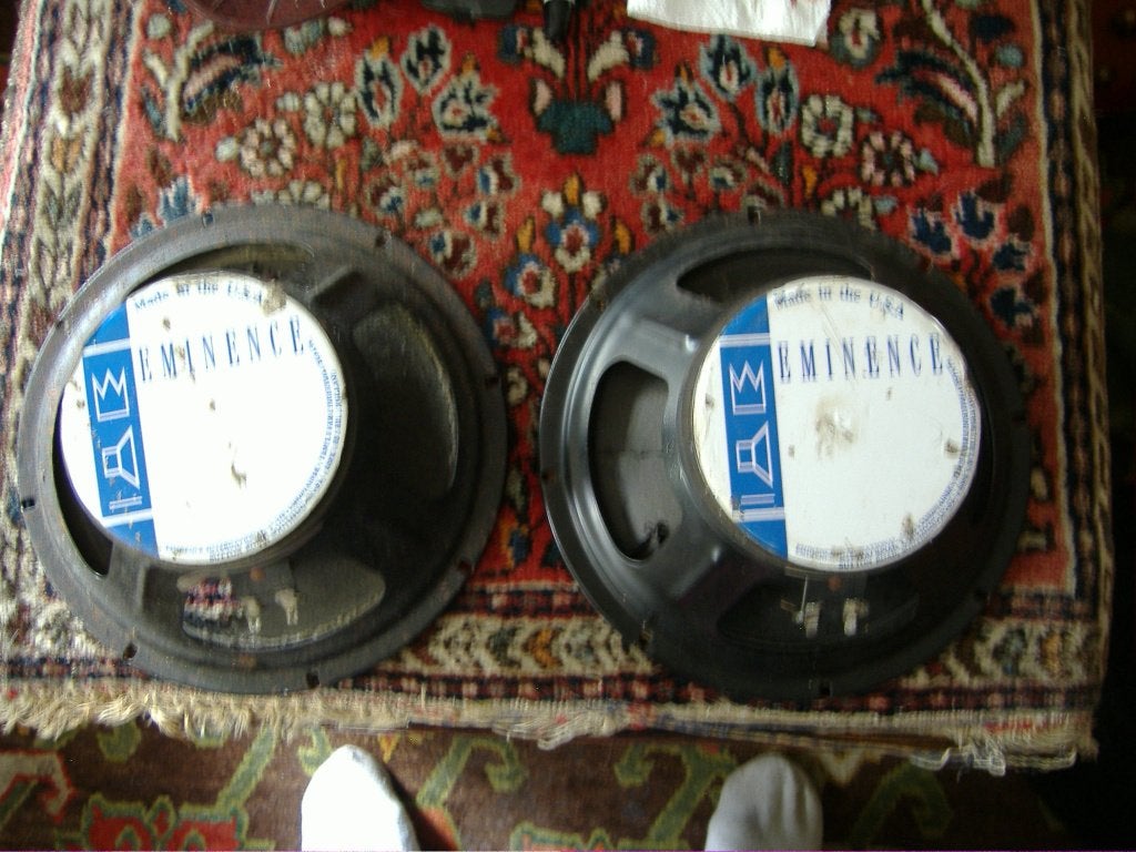 2 x usa 12" spaekers, Ophalen, Gebruikt, Overige typen, Overige merken