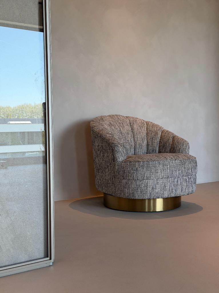 Eichholtz | Hadley Chair, Gebruikt, 75 tot 100 cm, Ophalen of Verzenden, Stof