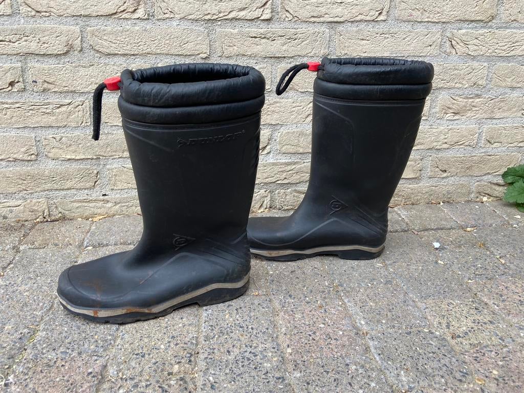 Warme laarzen maat 37 Dunlop, Ophalen, Gebruikt, Jongen of Meisje, Laarzen
