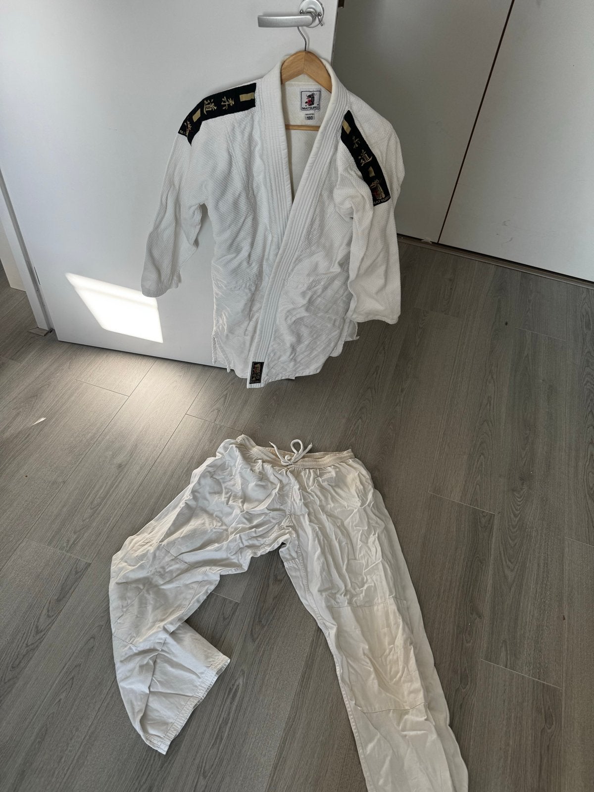 Matsuru Judo/Jiu-Jitsu pak maat 180 (zonder band), Groter dan maat XL, Gebruikt, Judo, Vechtsportpak