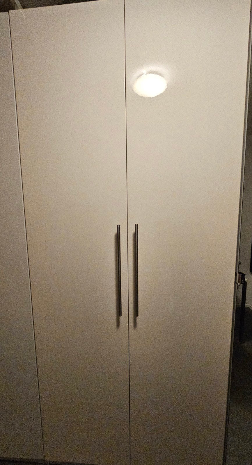 Pax deuren hoogglans wit 50x229  inclusief handgrepen, Ophalen, Gebruikt, 200 cm of meer, 50 tot 100 cm