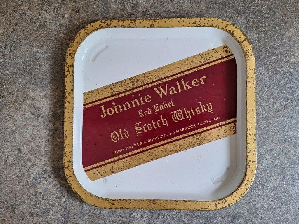 Dienblad Johnny Walker, Ophalen of Verzenden