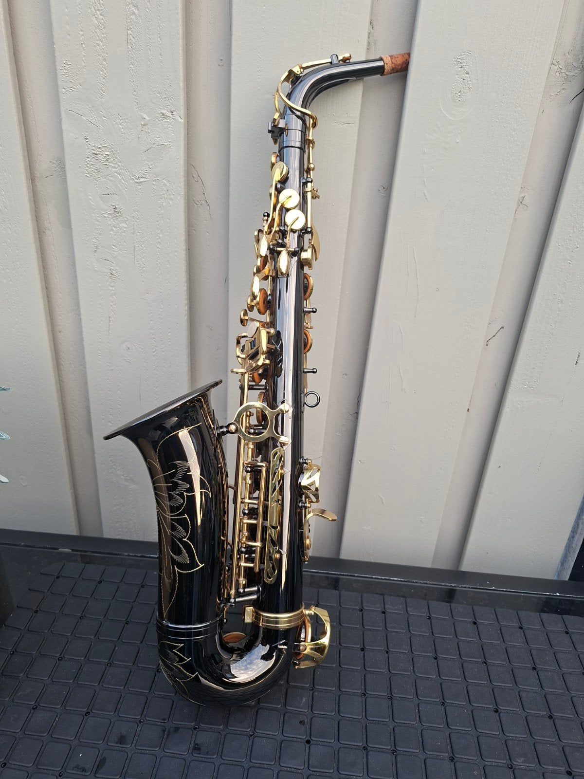 Altsaxofoon AS-100BG, Ophalen of Verzenden, Gebruikt, Alt