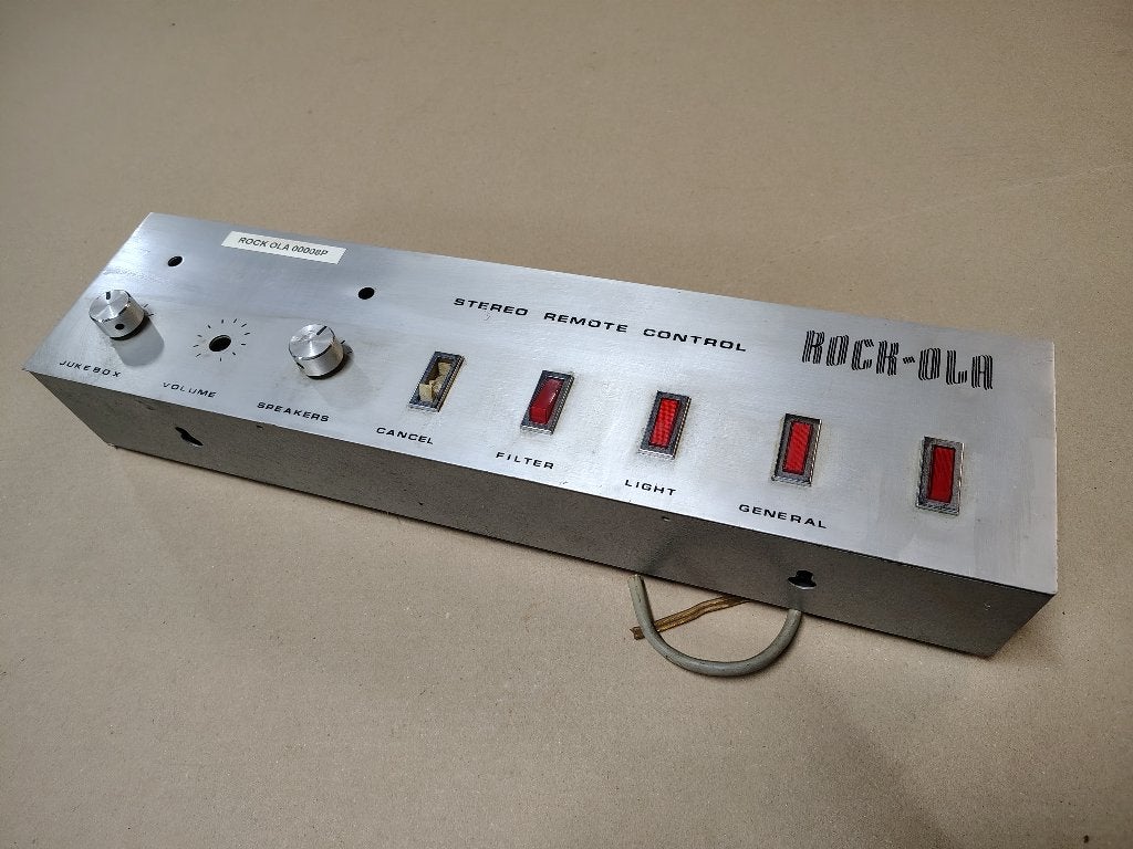 Remote Controller/ Afstandsbediening Rock-ola (Div) jukebox, Verzamelen, Automaten | Jukeboxen, Ophalen of Verzenden, Gebruikt