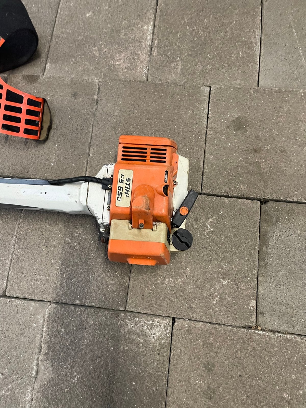 Stihl bosmaaier FS 550 in zeer goede staat, Ophalen, Gebruikt, 30 tot 50 cm, Benzine