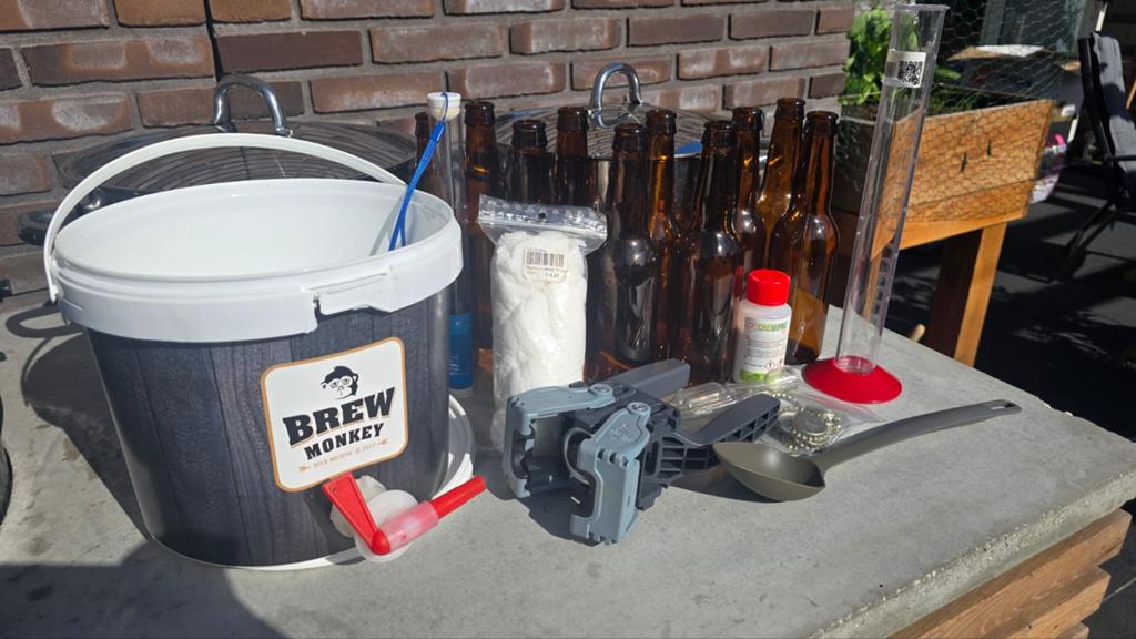 Bierbrouwerij Startpakket (excl. pH-meter), Ophalen