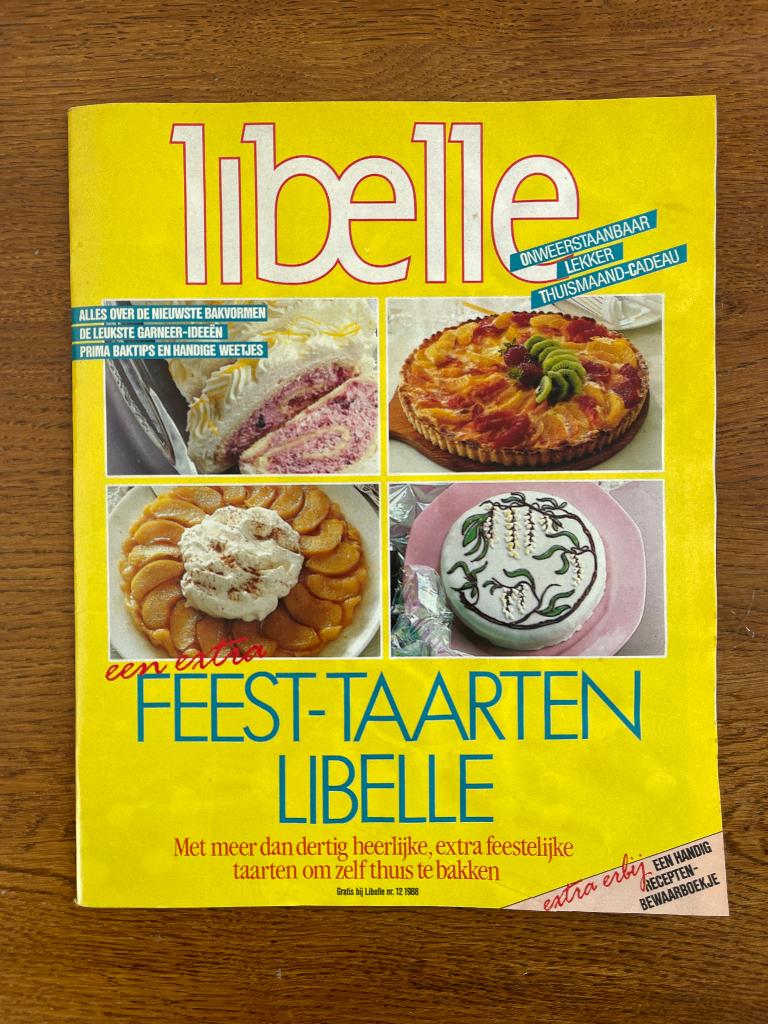 "Libelle" 'Feest-Taarten', Ophalen of Verzenden, Zo goed als nieuw, Nederland en België
