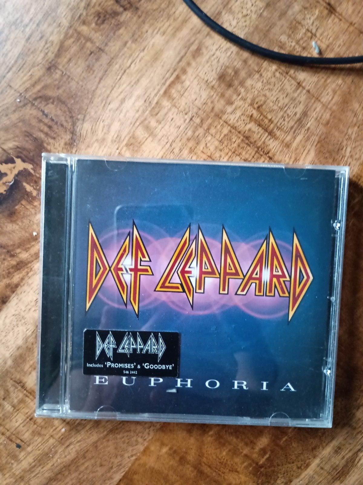 Def Leppard - Euphoria CD (Inclusief 'Promises' & 'Goodbye'), Cd's en Dvd's, Cd's | Hardrock en Metal, Ophalen of Verzenden, Gebruikt