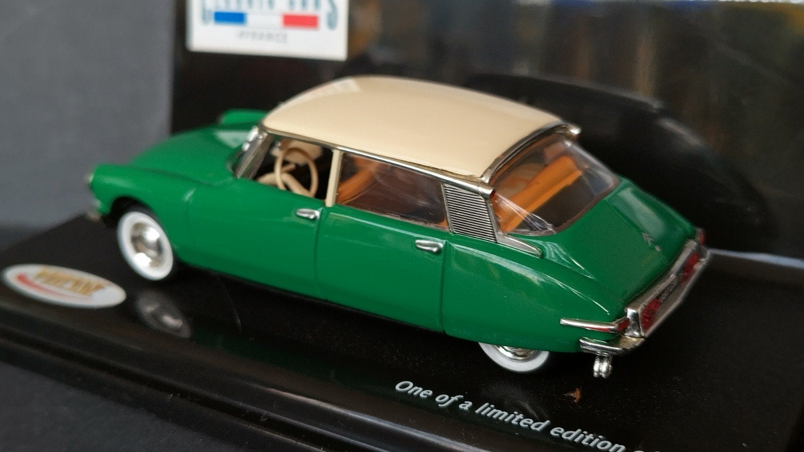 Citroen DS 19 Vert Printemps 1:43 Vitesse Pol, Overige merken, Auto, Verzenden, .