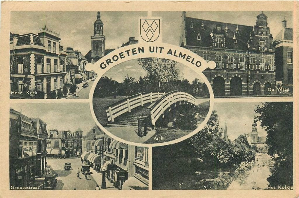 379-239-017 Almelo, Verzenden, Voor 1920, Overijssel