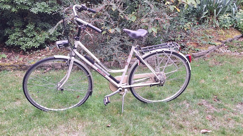 Damesfiets - creme kleurig, Versnellingen, Trommelrem, Ophalen, Overige merken