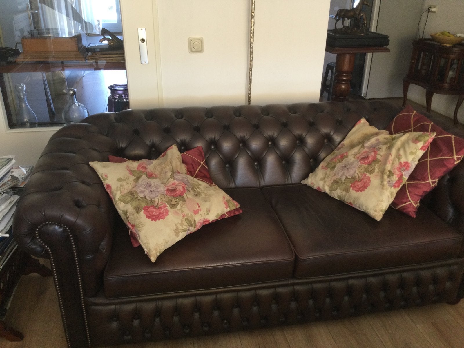 Chesterfield set, Ophalen, Zo goed als nieuw