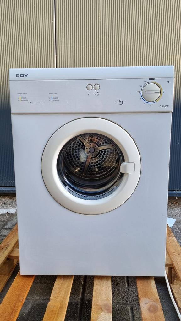 EDY D 1200E Luchtafvoerdroger - Zeer weinig gebruikt, Witgoed en Apparatuur, Wasdrogers, Ophalen, Luchtafvoer, 4 tot 6 kg, Zo goed als nieuw