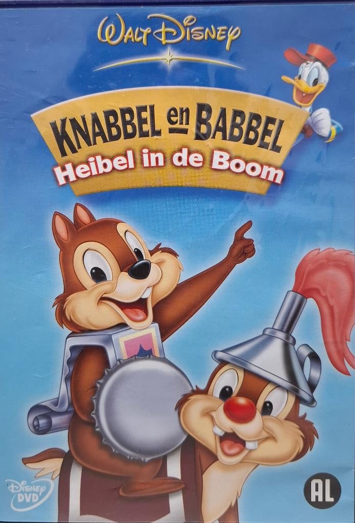 Knabbel en Babbel heibel in de boom Walt Disney dvd, Alle leeftijden, Ophalen of Verzenden, Gebruikt