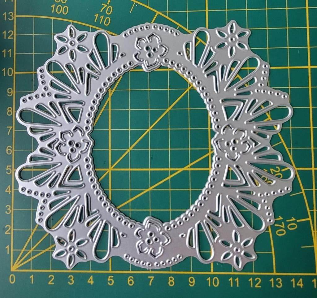 Snij en Embossingmal  Frame bloem, Ophalen of Verzenden, Overige thema's, Pons of Mal