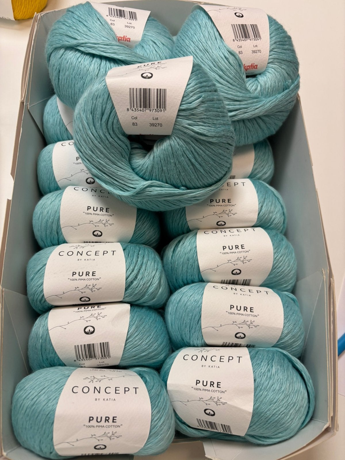 OPRUIMING Katia Pure pima katoen in 11 kleuren, Breien of Haken, Breekamp 5, Nieuw, Ophalen of Verzenden