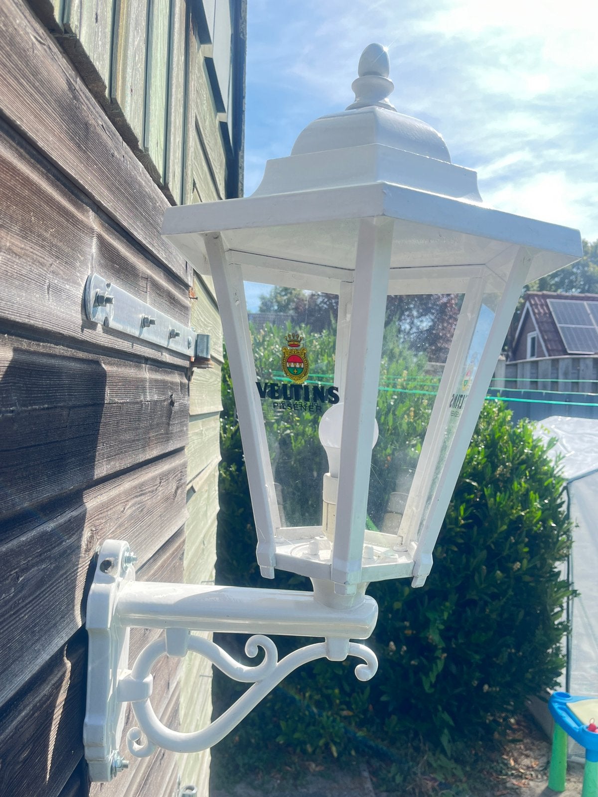Wand lantaarn/Gevel lantaarn, Ophalen, Wandlamp, 50 tot 250 watt, Netvoeding