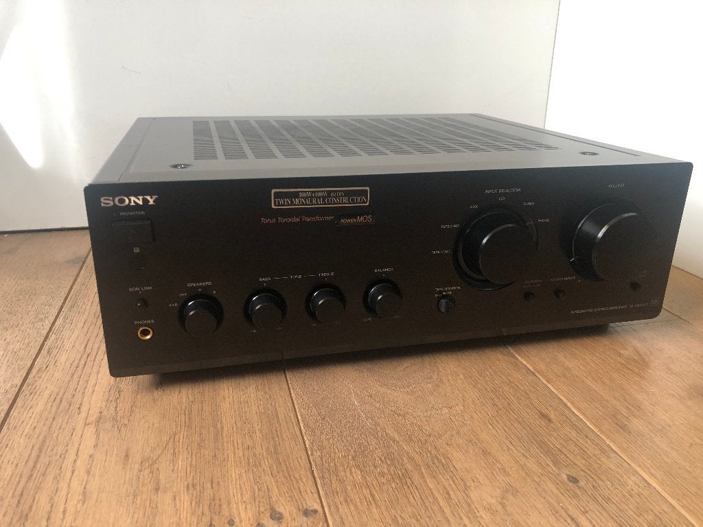 SONY TA-FB820R versterker, Audio, Tv en Foto, Versterkers en Receivers, Refurbished, Ophalen of Verzenden, 60 tot 120 watt, Sony
