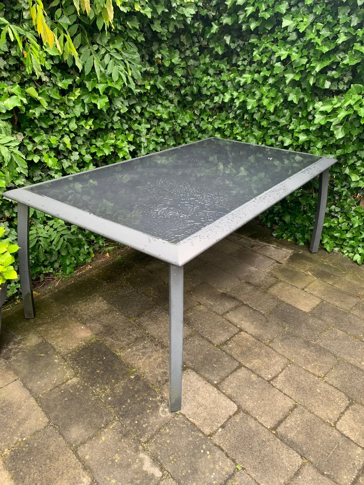 Tuintafel gratis ophalen, Ophalen, Gebruikt, Rechthoekig, Aluminium