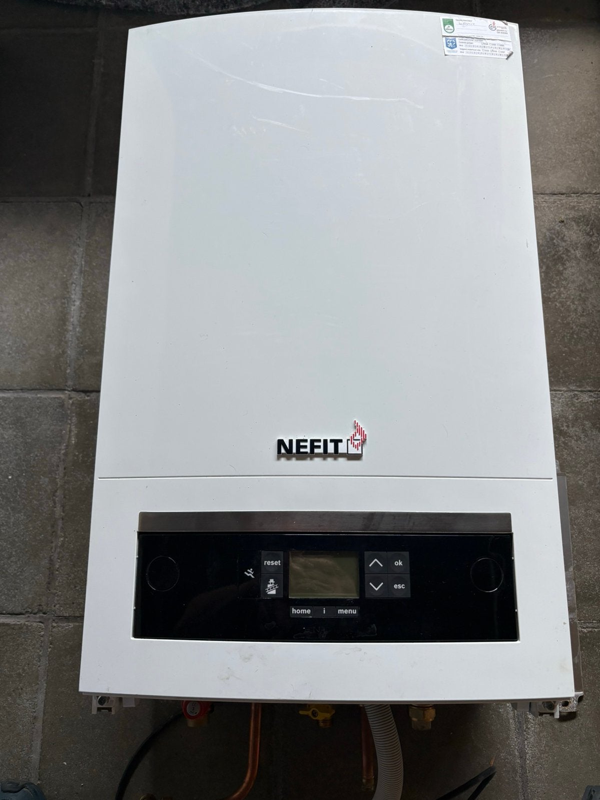 Nefit trendline combi ketel, Ophalen, Boiler, Zo goed als nieuw, Minder dan 20 liter