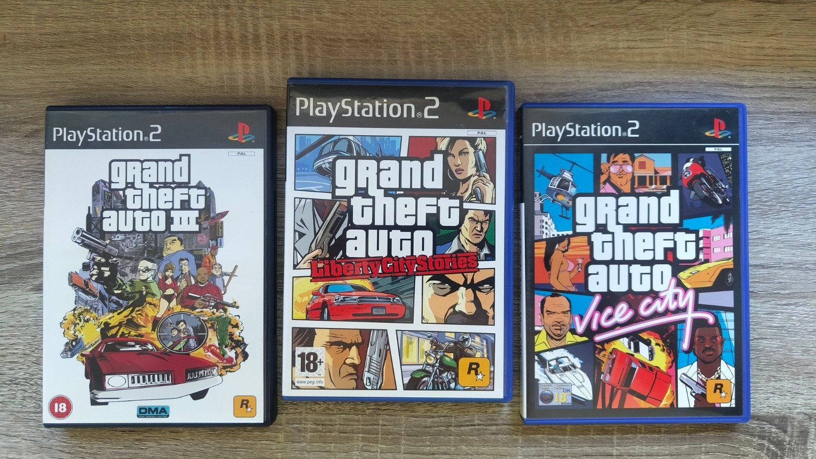 PS2 GTA Bundel! GTA III, Vice City, Liberty City Stories, Spelcomputers en Games, Games | Sony PlayStation 2, Avontuur en Actie