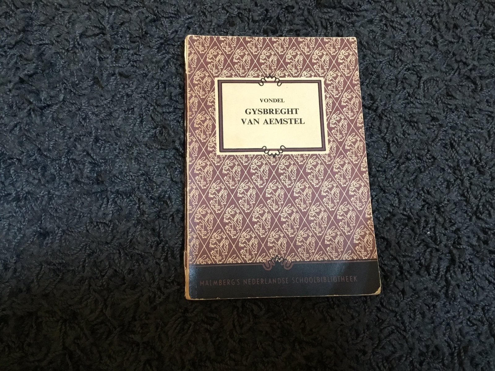Vondel Gijsbrecht van Aemstel, Ophalen of Verzenden, Zo goed als nieuw
