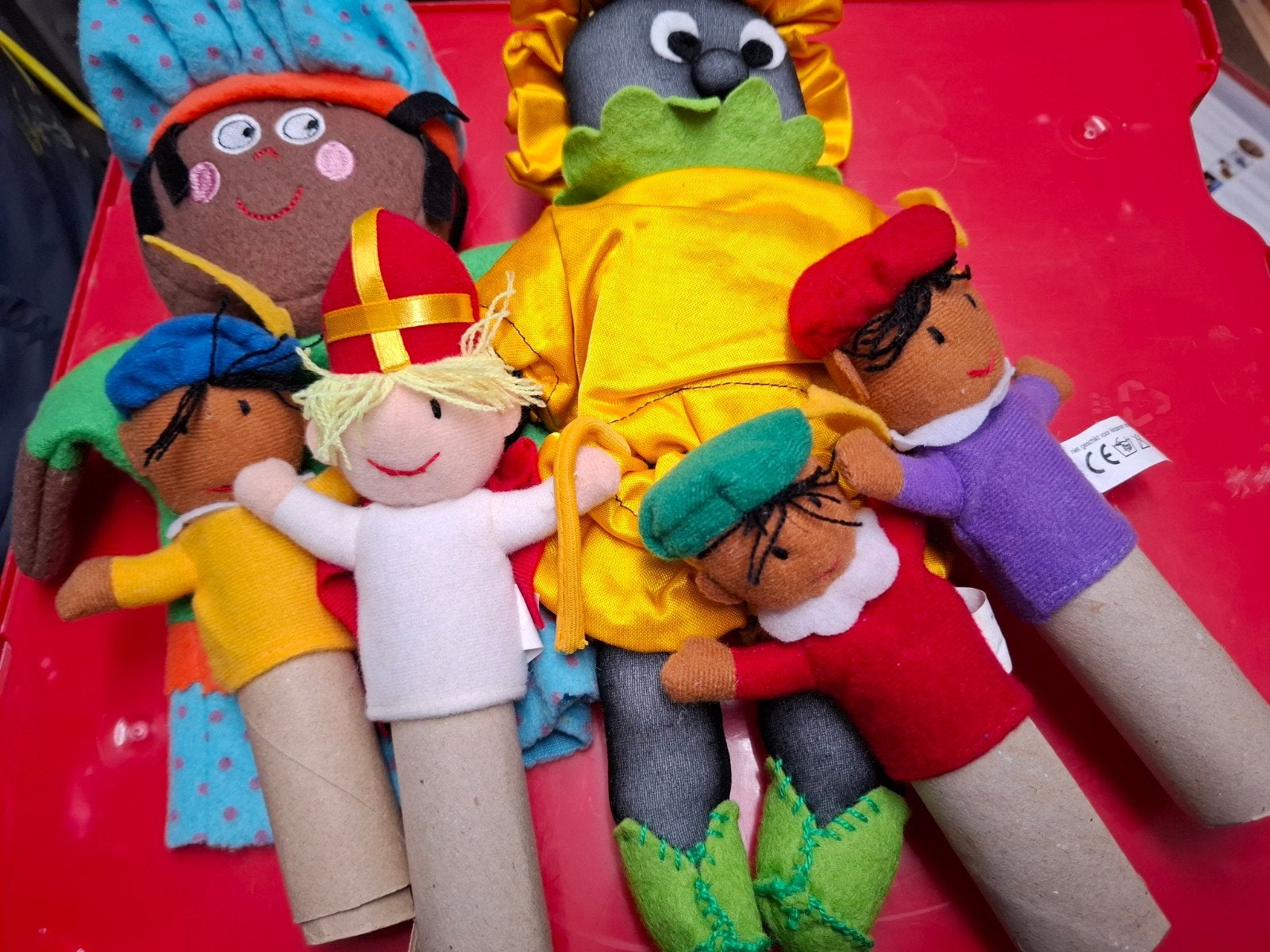 kavel oude vilten Sinterklaas Pietjes, Diversen, Ophalen of Verzenden