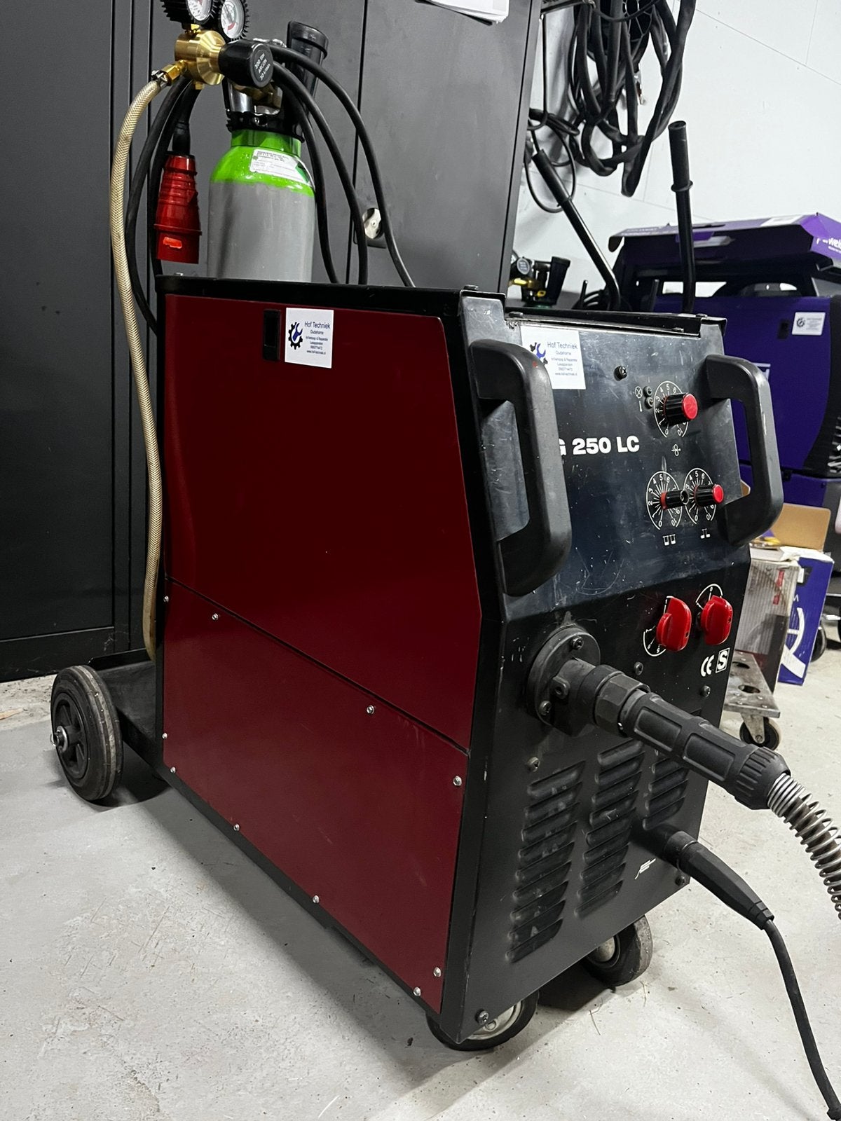 Tico mig 250Ampere 4rols aandrijving. 5m lastoorts, Ophalen, Gebruikt, ., Tico