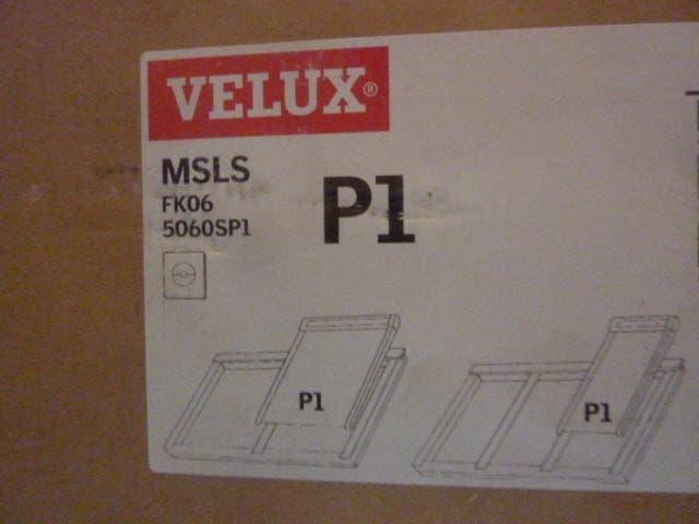 Nieuwe Velux MSLS FK06  P1 i.c.m. P4 / elekt buitenzonwering, Ophalen of Verzenden, Nieuw