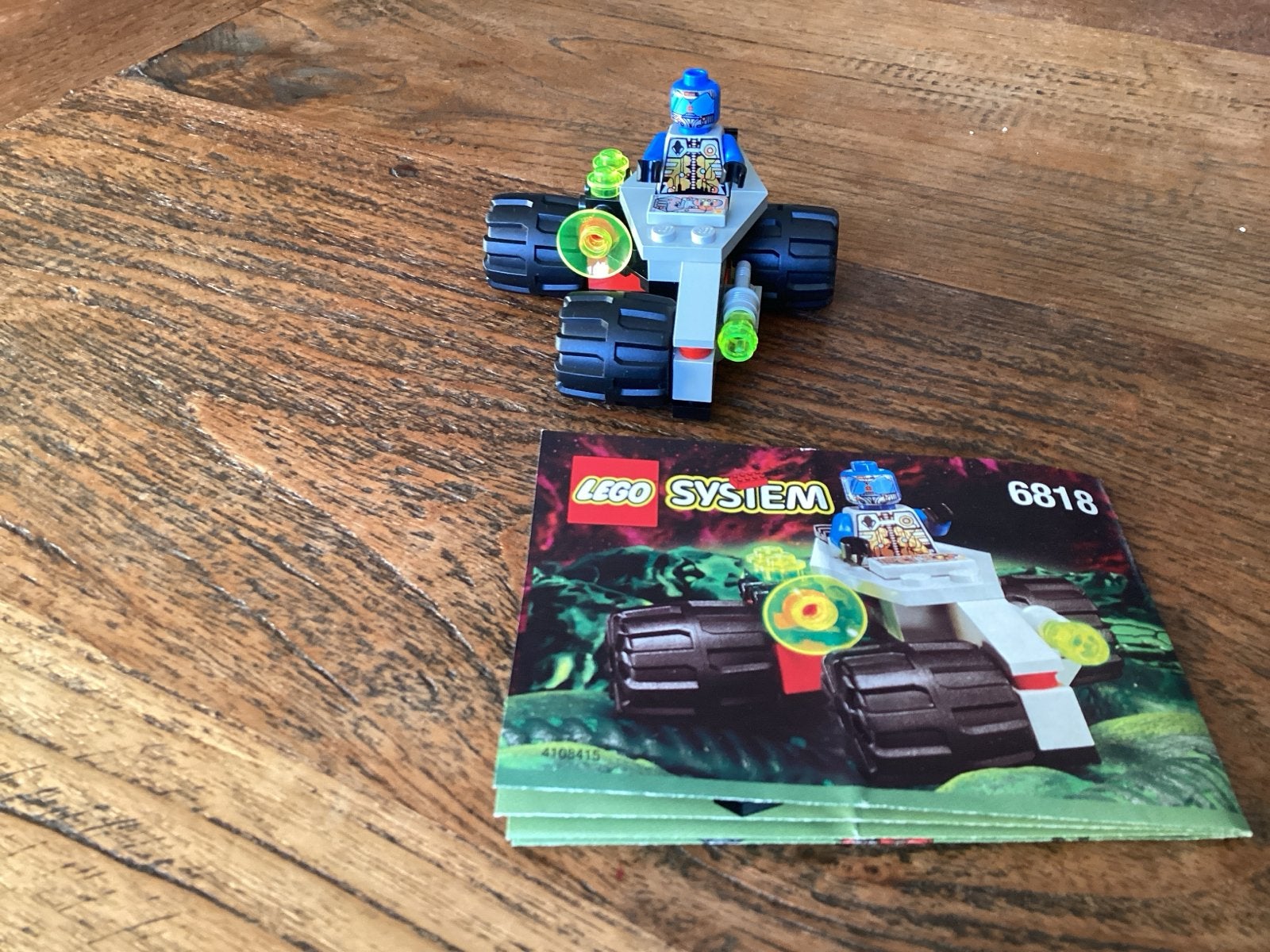 Lego Exploriens 6818: Cyber Blaster met instructies, Lego, Ophalen of Verzenden, Zo goed als nieuw, Space