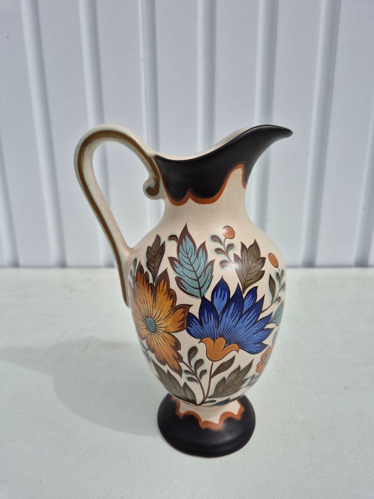 Gouda plateel flora schenkkan nr 1873, Ophalen of Verzenden