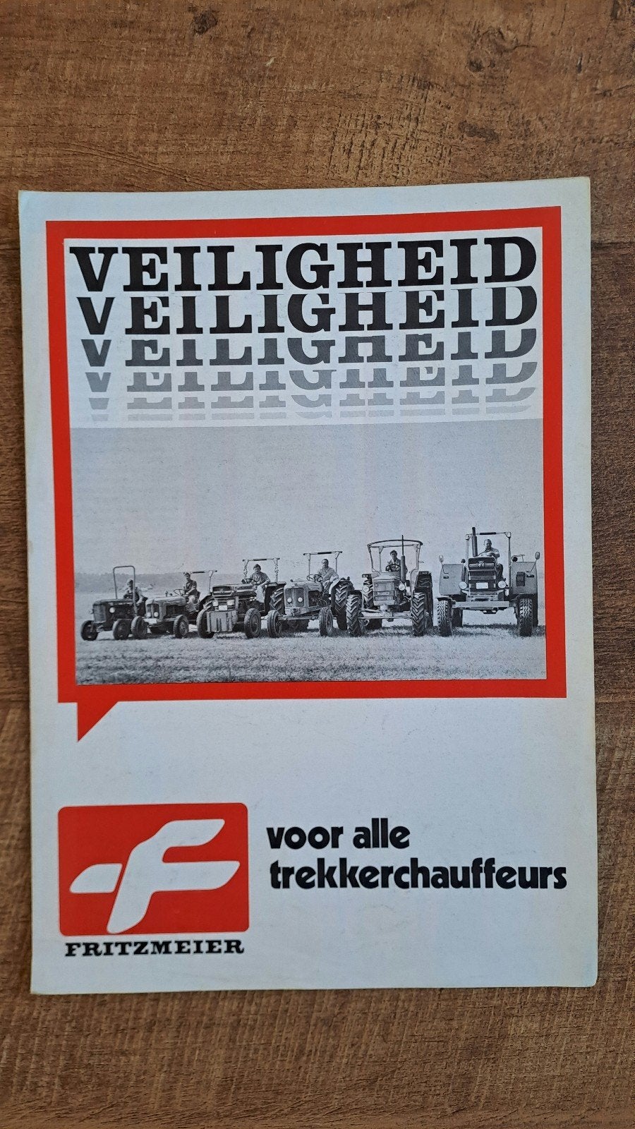 folder FRITZMEIER veiligheidsbeugels en frames voor trekker, Boeken, Ophalen of Verzenden, Zo goed als nieuw, Folder