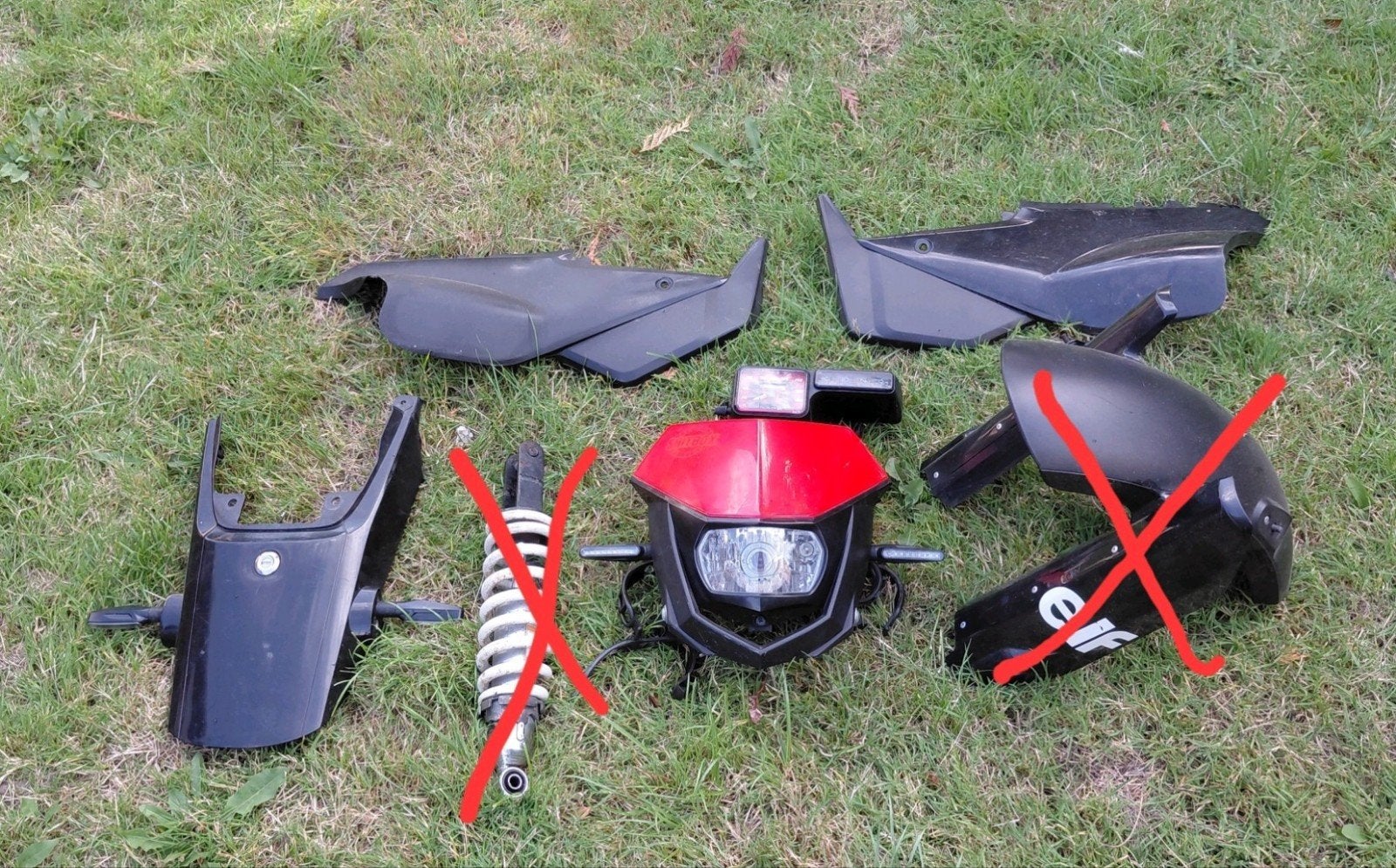 Honda FMX Kappen en onderdelen - Gebruikt, Motoren, Ophalen of Verzenden, Gebruikt