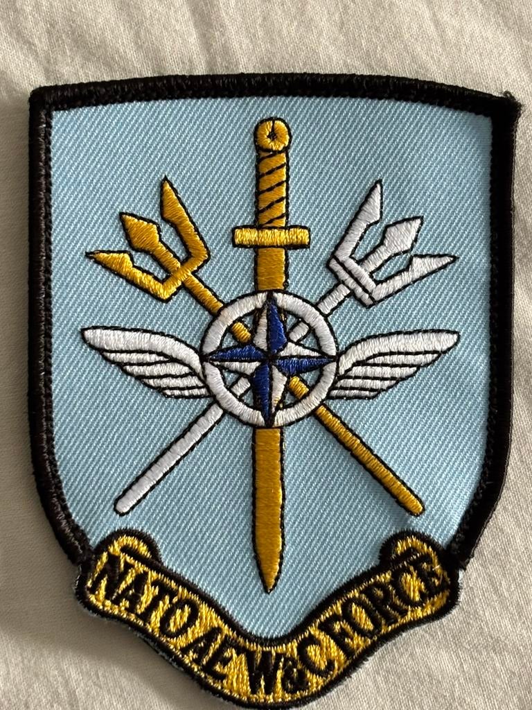 Nato awacs arm embleem, Verzenden, Luchtmacht, Embleem of Badge