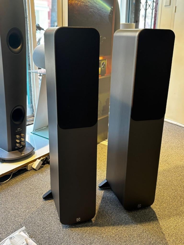 Q-acoustics 3050 luidspreker, Gebruikt, 120 watt of meer, Front, Rear of Stereo speakers, Ophalen