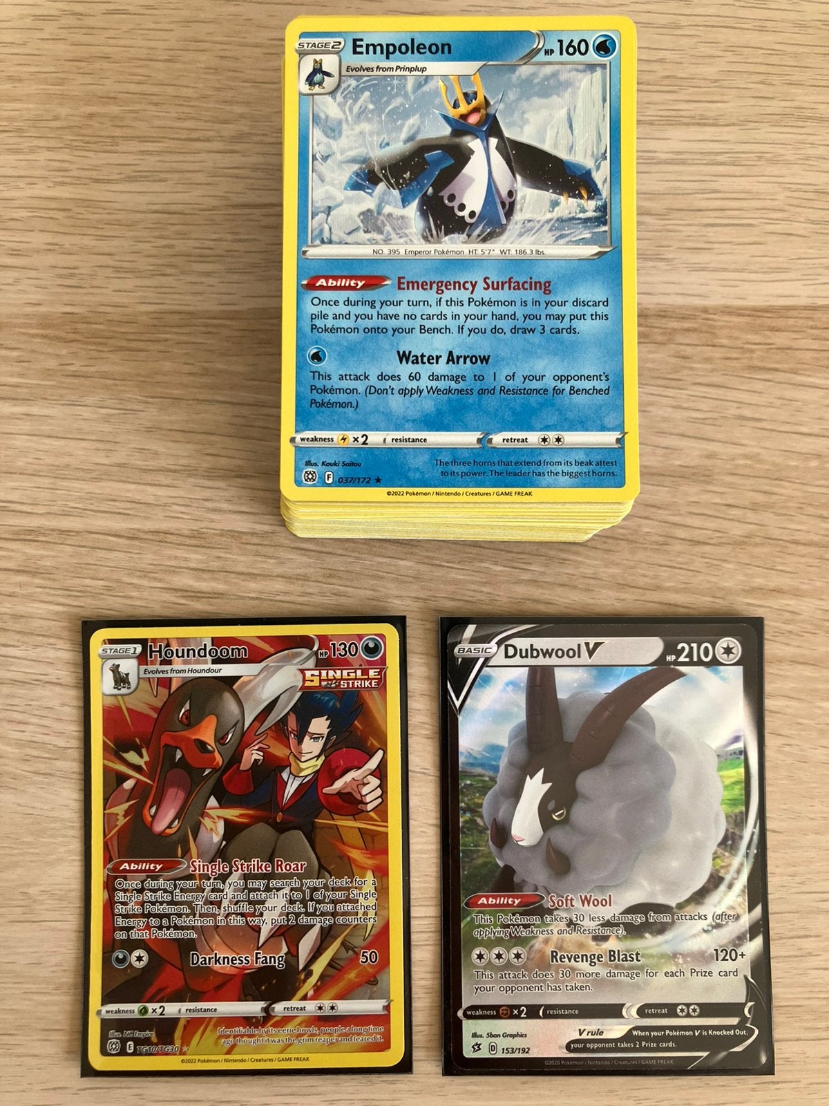 KADO TIP Set van 100 verschillende originele Pokemon kaarten, Ophalen of Verzenden, Zo goed als nieuw, Meerdere kaarten, Foil