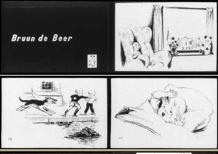 Gezocht: filmstrip Bruun de Beer, Ophalen of Verzenden