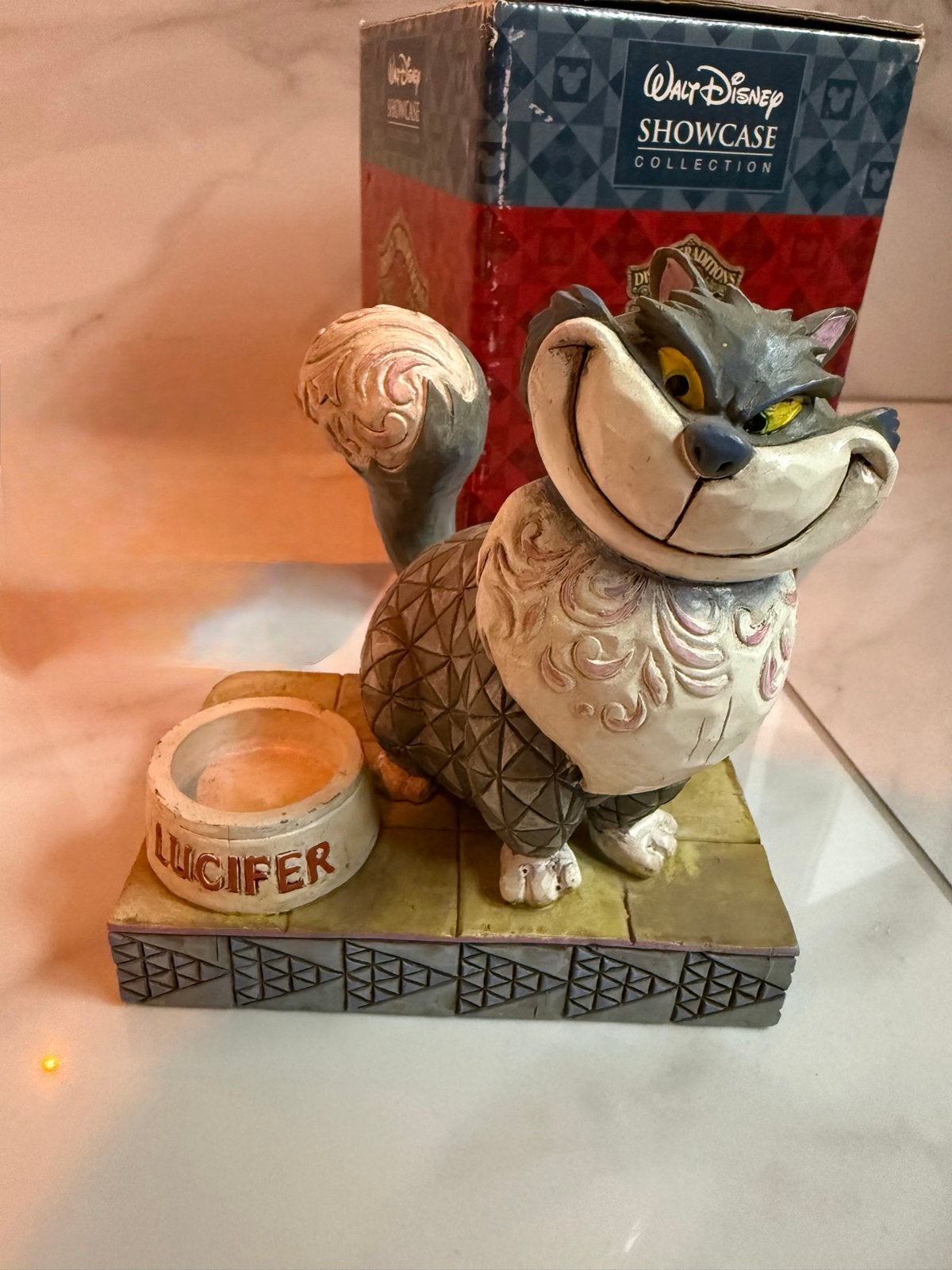 Disney Traditions Lucifer beeldje Assepoester incl. doos, Verzamelen, Ophalen of Verzenden, Assepoester of Belle, Zo goed als nieuw