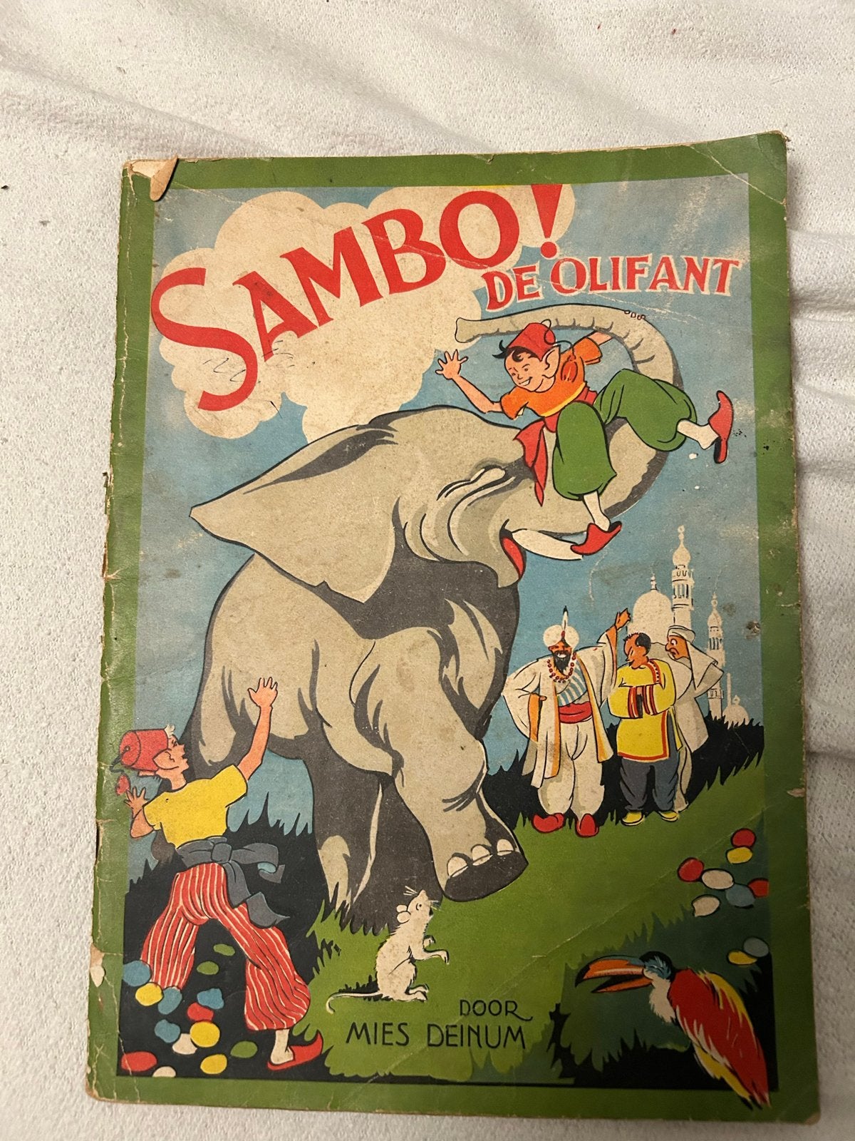 Oud stripverhaal: Sambo de Olifant door Mies Deinum, Eén stripboek, Ophalen of Verzenden, Gelezen