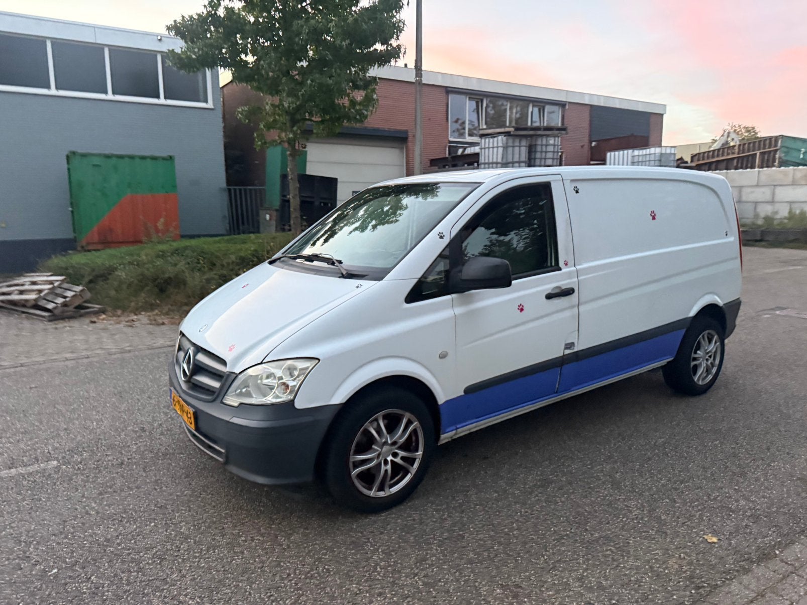 Mercedes-Benz Vito 2.1 CDI 70KW BV 2011, Auto's, 13 km/l, Euro 5, Zwart, Wit