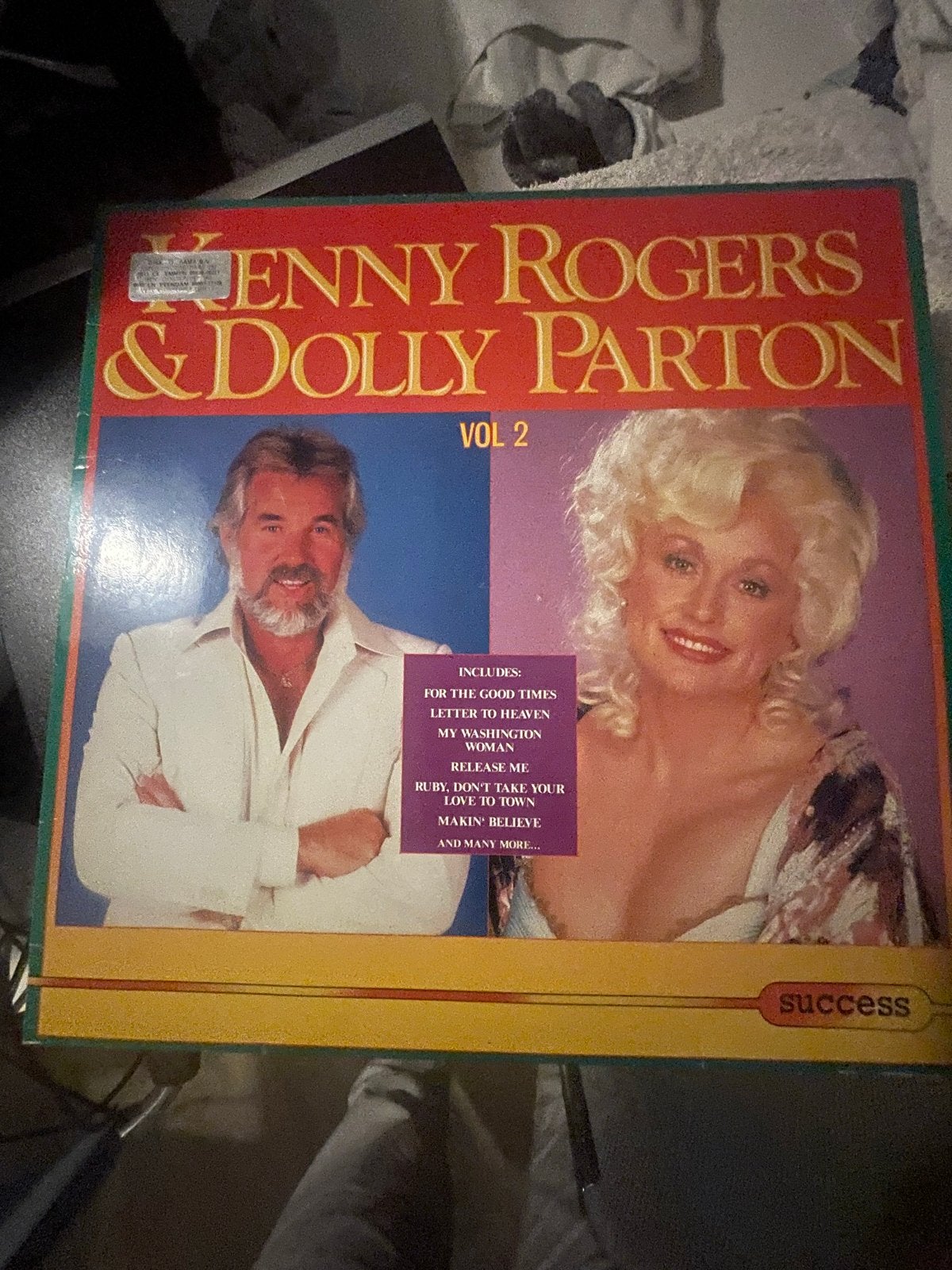 Kenny Rogers & Dolly Parton Vol 2 LP - Country Pop Vinyl, LP, Gebruikt, Ophalen of Verzenden, Pop