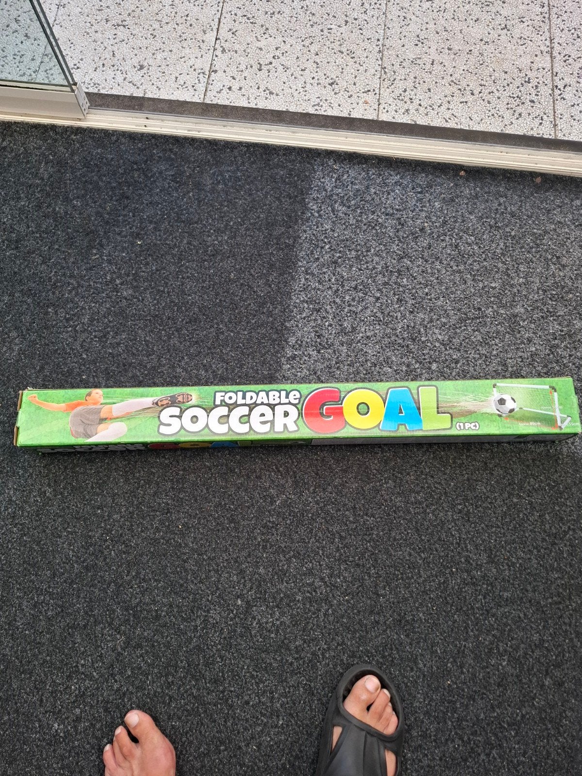 Opvouwbaar voetbaldoel - Nieuw in doos, Ophalen, Nieuw, Overige typen