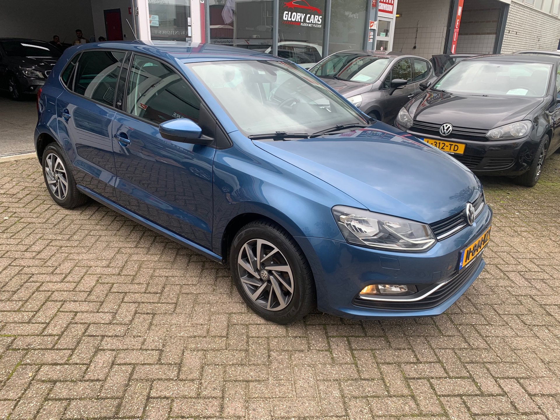 Volkswagen Polo 1.0 BlueMotion CRUISE-AIRCO-PDC-ANDROID, Auto's, Volkswagen, Stof, Overige carrosserieën, Bedrijf, Handgeschakeld
