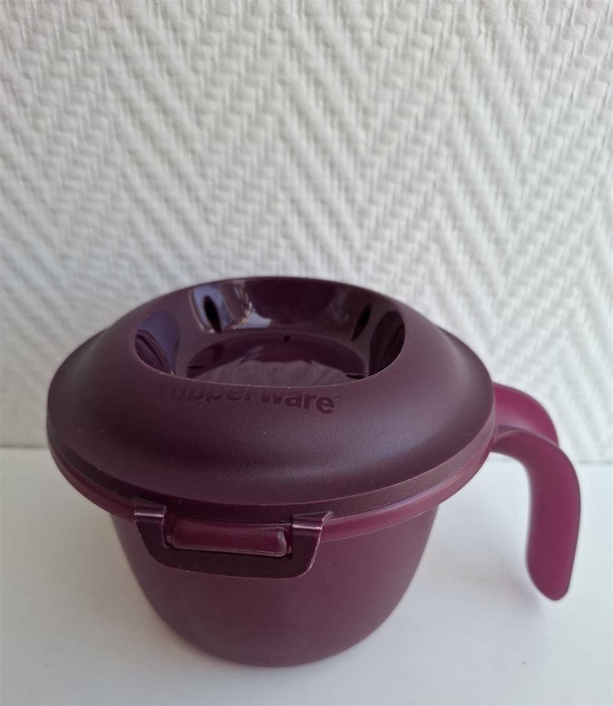 T057 Rijstkoker, 505 ml en meer Tupperware, Ophalen of Verzenden, Zo goed als nieuw, Paars, Bak of Kom